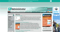 Desktop Screenshot of it-administrator.de